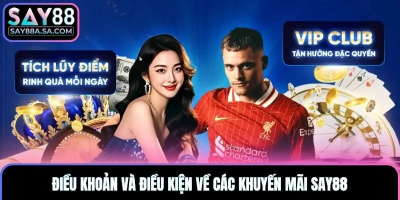 Điều khoản và điều kiện về các khuyến mãi Say88