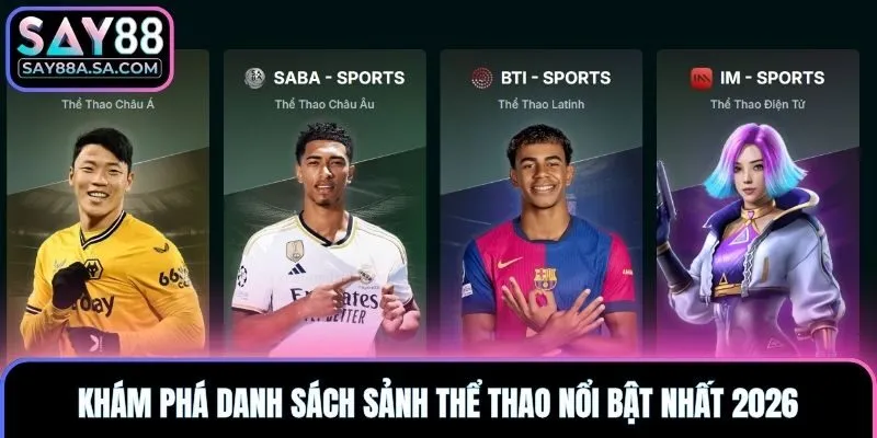 Khám phá danh sách sảnh thể thao nổi bật nhất 2026