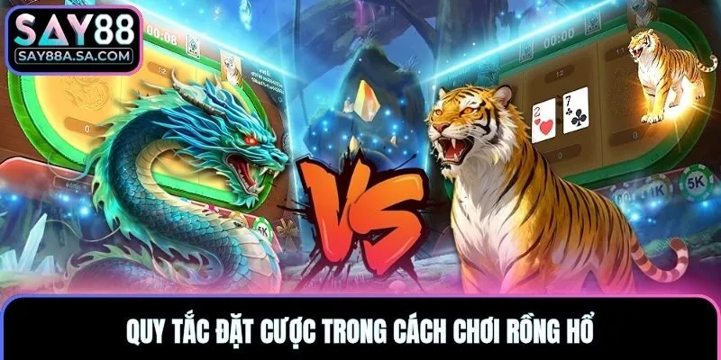 Quy tắc đặt cược trong cách chơi rồng hổ